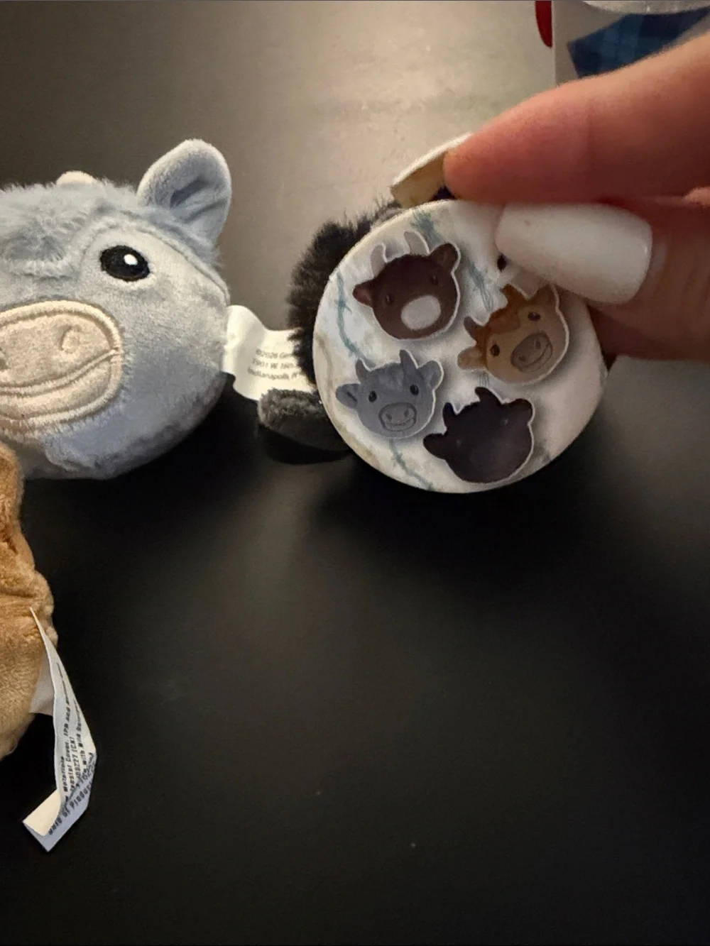 Squishy Highland cow stressball